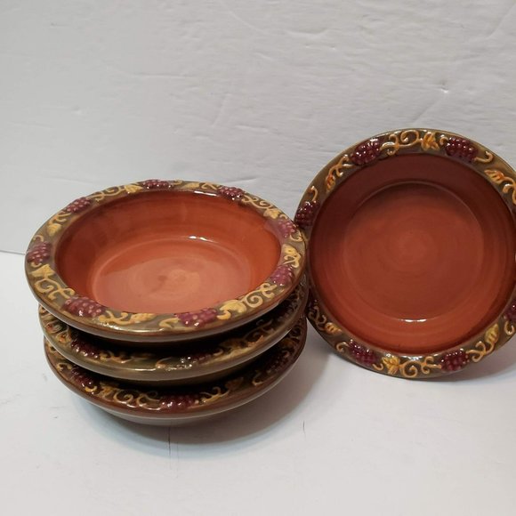 Dining Olive Oil Dipping Dishes Set Of 4 Studio Pottery Small